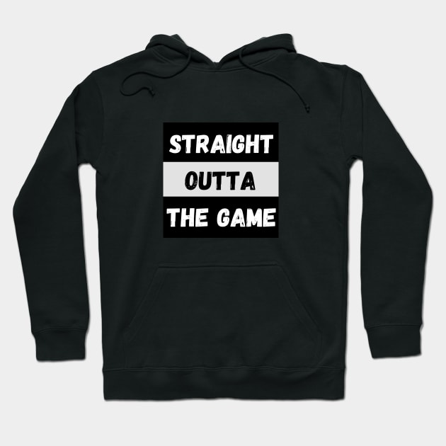 Straight Outta The Game By Abby Anime(c) Hoodie by Abby Anime